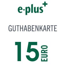  e-plus Prepaid Guthaben - für Deutschland - per E-Mail