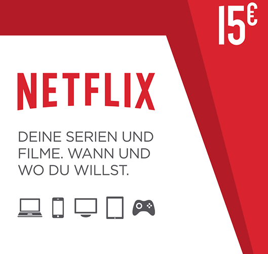 Andere 15€ Gutscheine Guthabencode Netflix Netflix - -
